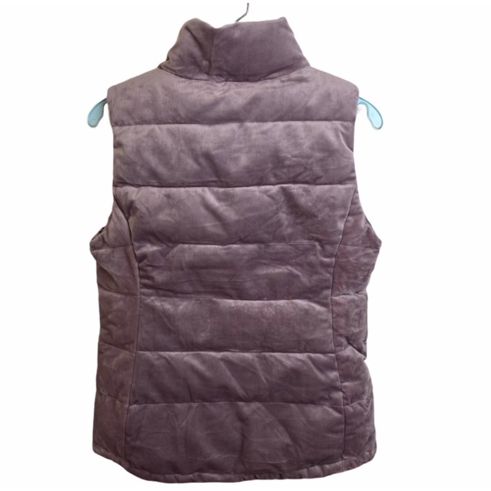ZeroXposur women's velour pink ash puffer vest size small - Picture 4 of 7
